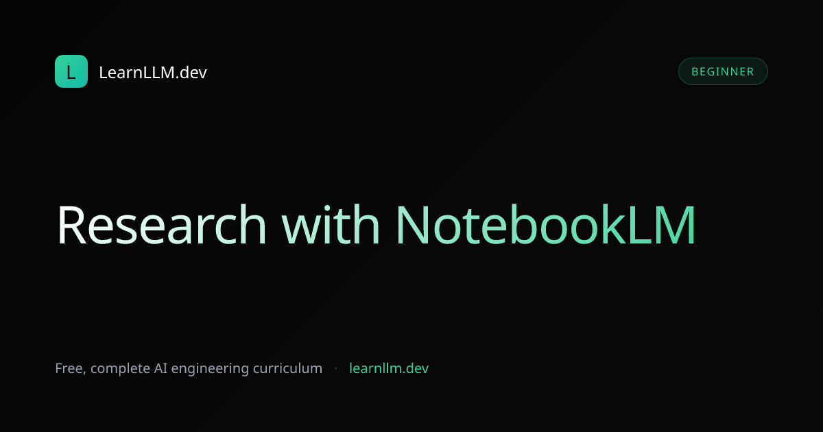 NotebookLM & AI Research Partners