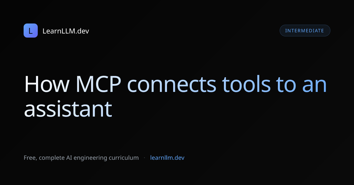 MCP Connectors: The USB-C of AI Integration